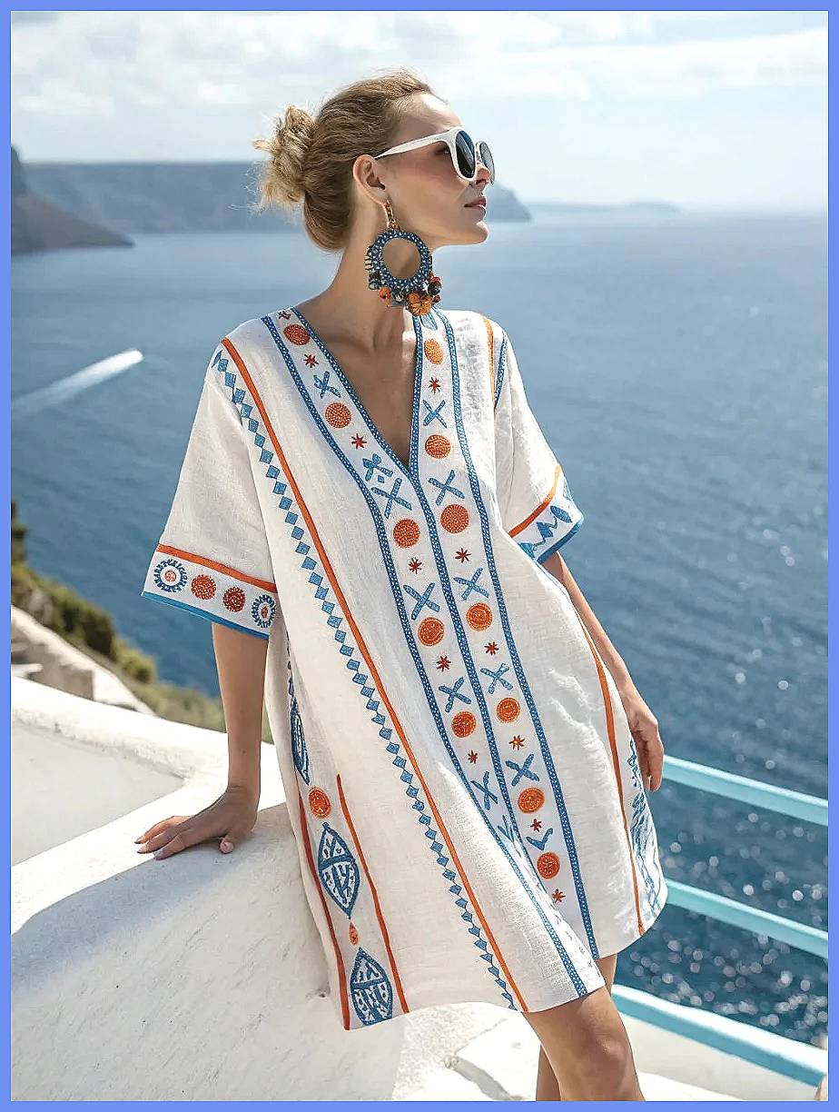 Women's 2025 Summer V-Neck Flo - огляд і ціна Dresses