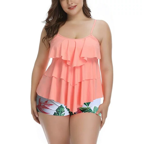 Tankini Woman Bikini Floral Pr - огляд і ціна Tops
