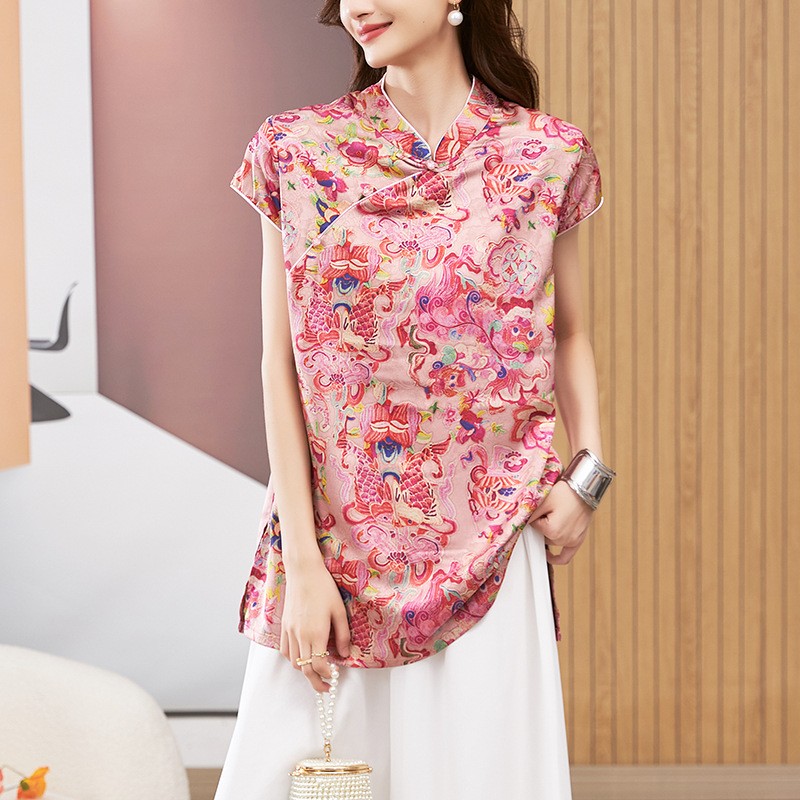 Women's Blouse Short Sleeve Ro - огляд і ціна Blouses