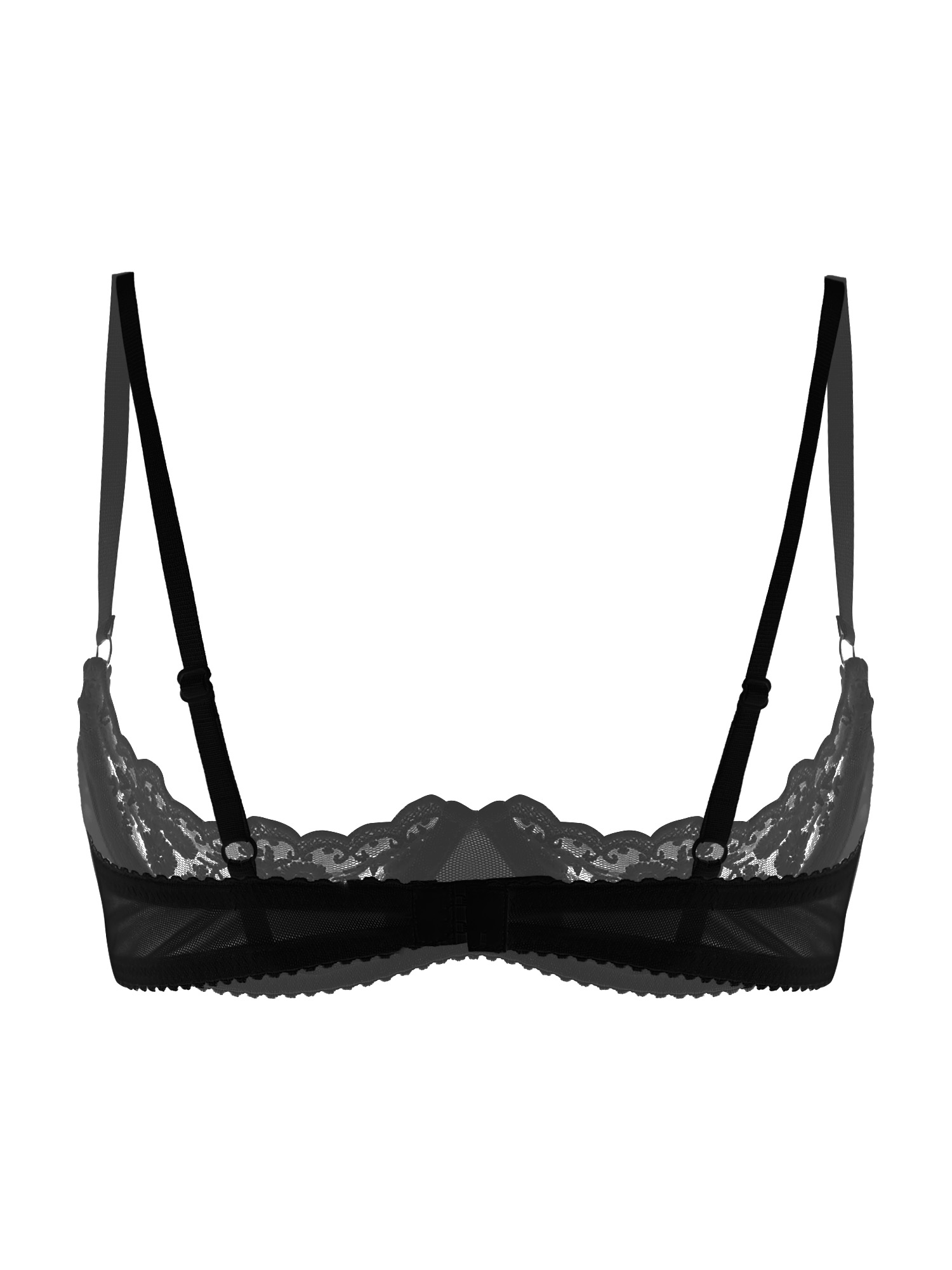 Women Sexy Open Cups Bra Sheer - огляд і ціна Lingerie