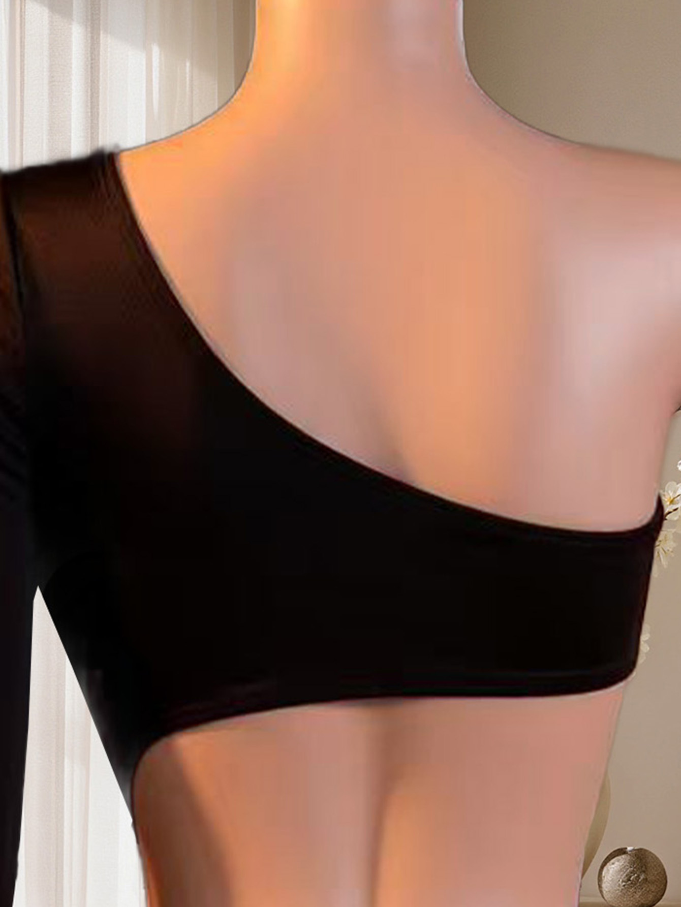 Women One Shoulder Long Sleeve - огляд і ціна Lingerie