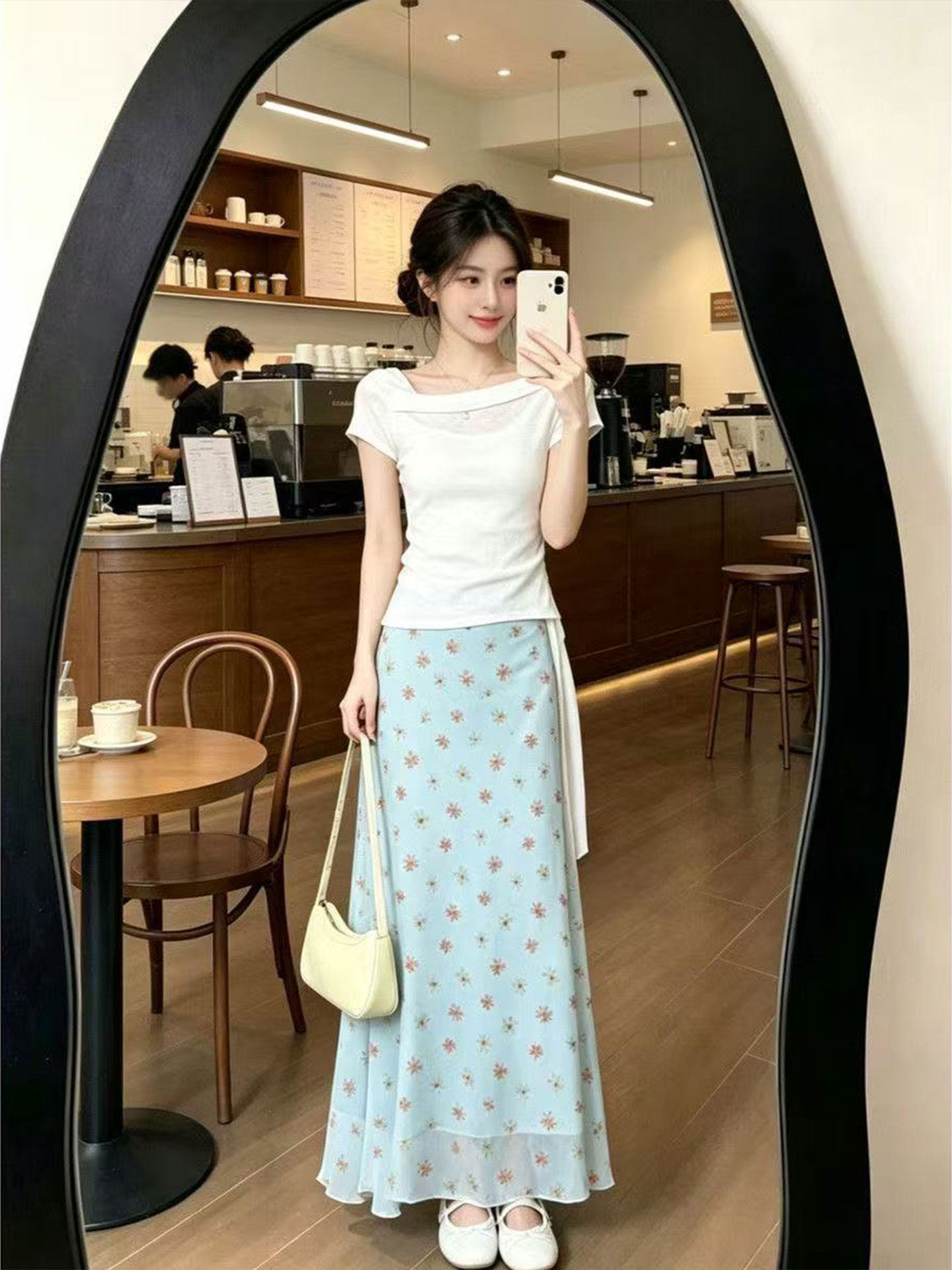 Korean Design A-Line Fish Tail - огляд і ціна Korean Style A Line Shirt Dress