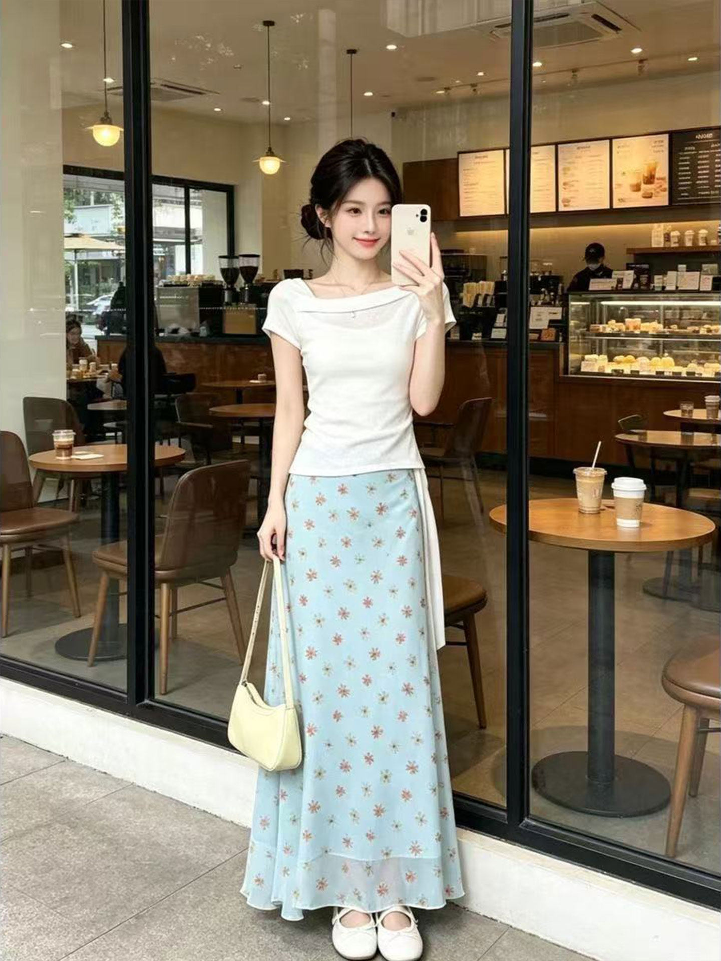 Korean Design A-Line Fish Tail - огляд і ціна Korean Style A Line Shirt Dress