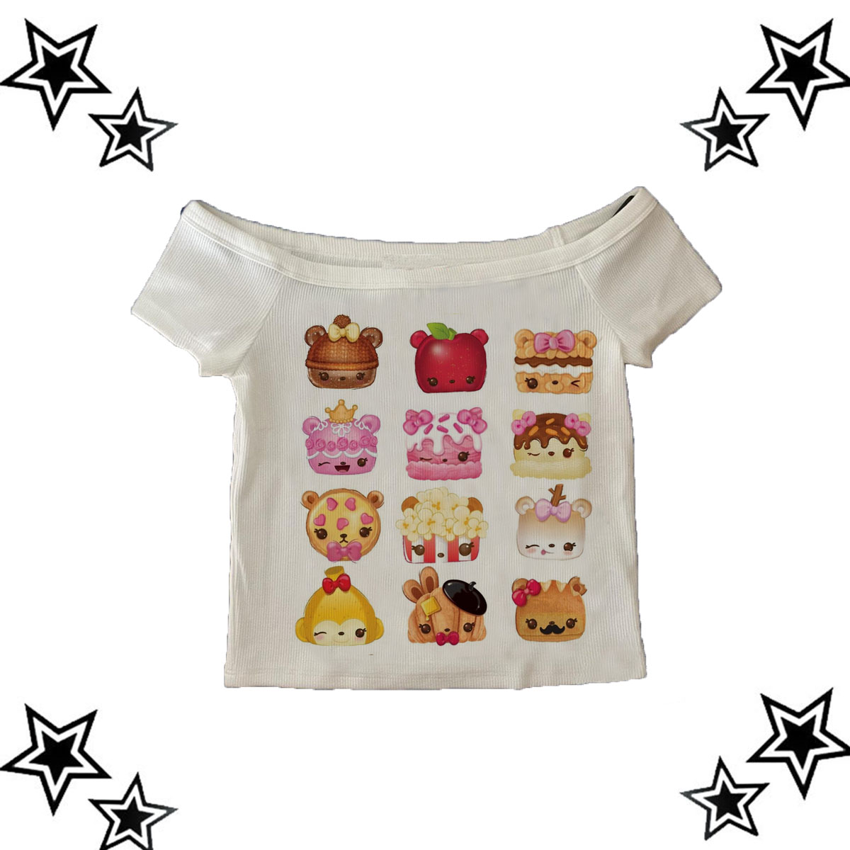 Aesthetic Y2k Clothes Vintage  - огляд і ціна Y2K Graphic Baby Tee Crop