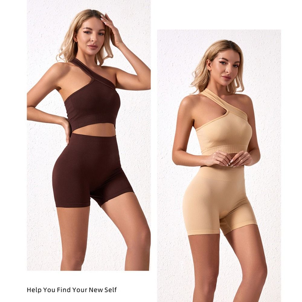 2Pcs Casual Seamless Women Wor - огляд і ціна Seamless Ribbed Workout Tank Top