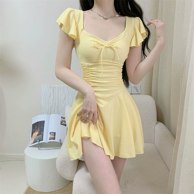2026 Women Open Back Short Sle - огляд і ціна Swimwear