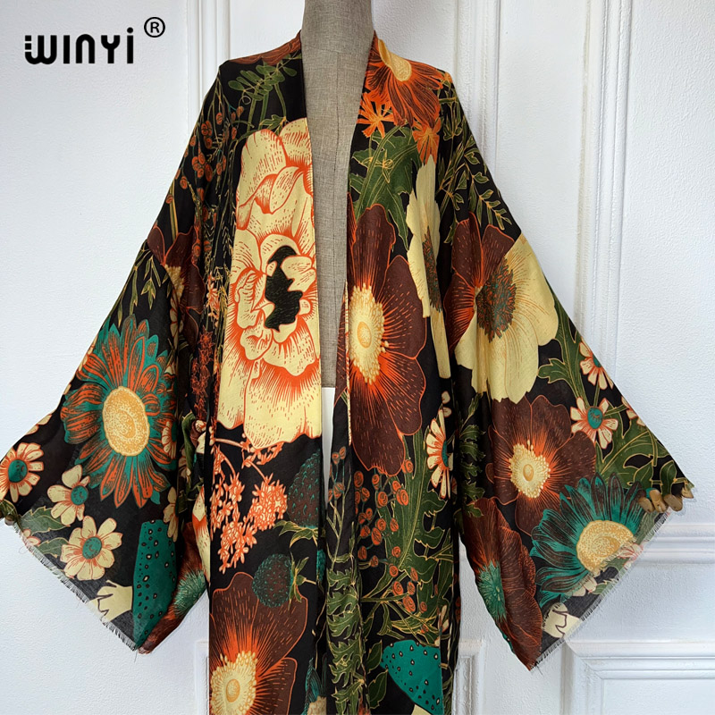 WINYI Africa Fashion Summer Ki - огляд і ціна Boho Summer Beach Maxi Dress
