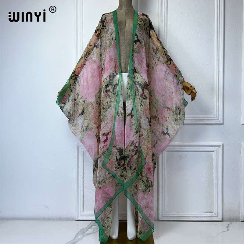 WINYI maxi kimono summer Persp - огляд і ціна Boho Summer Beach Maxi Dress