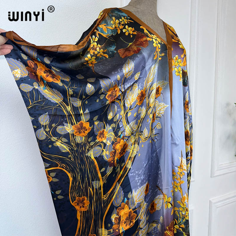 WINYI 2023 V-neck Africa Fashi - огляд і ціна Boho Summer Beach Maxi Dress