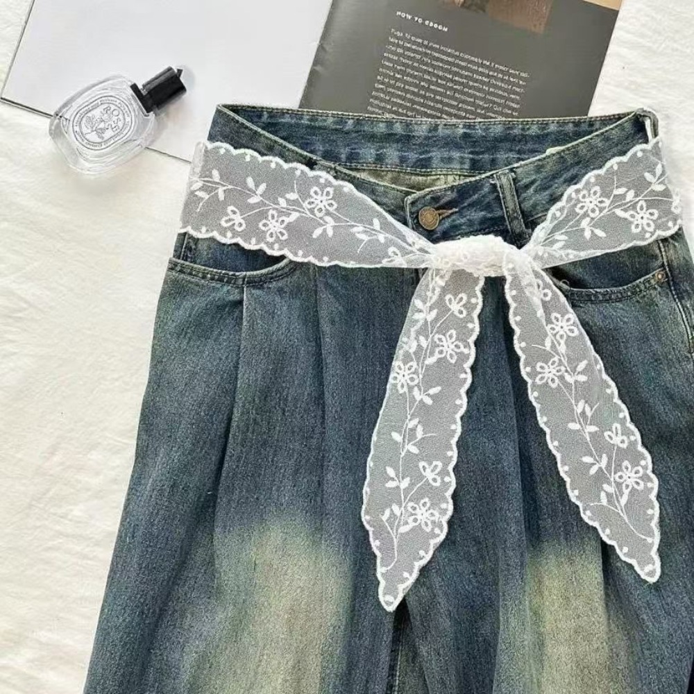 Sweet White Lace Belt for Wome - огляд і ціна Jeans