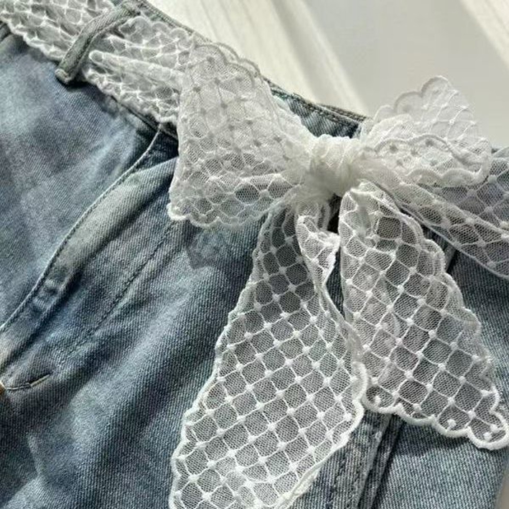 Sweet White Lace Belt for Wome - огляд і ціна Jeans