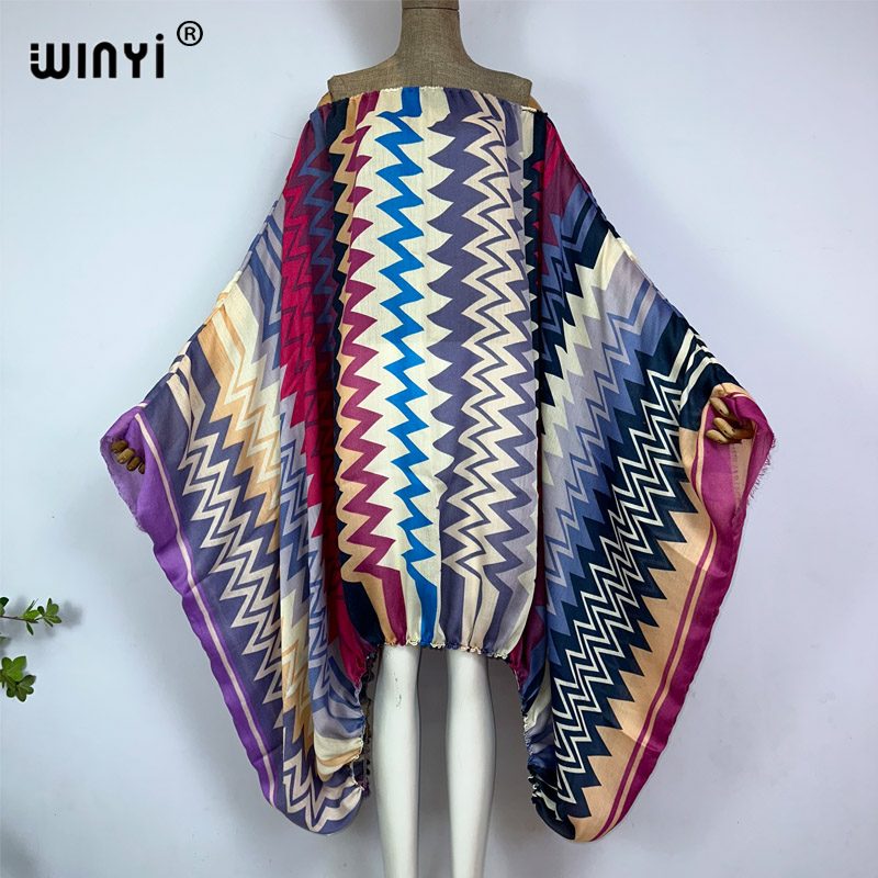 WINYI Women Sexy One Neck Maxi - огляд і ціна Boho Summer Beach Maxi Dress