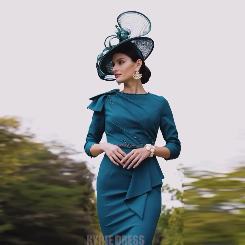 Elegant Mother of The Bride Dr - огляд і ціна Elegant Satin Evening Gown Split