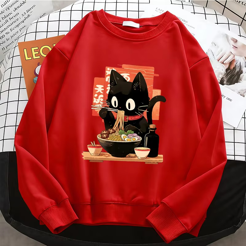 Funny Black Lamian Noodles Cat - огляд і ціна Dresses