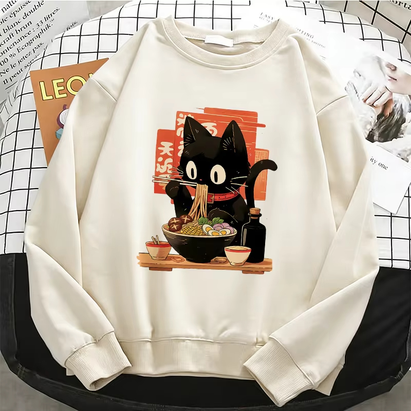 Funny Black Lamian Noodles Cat - огляд і ціна Dresses