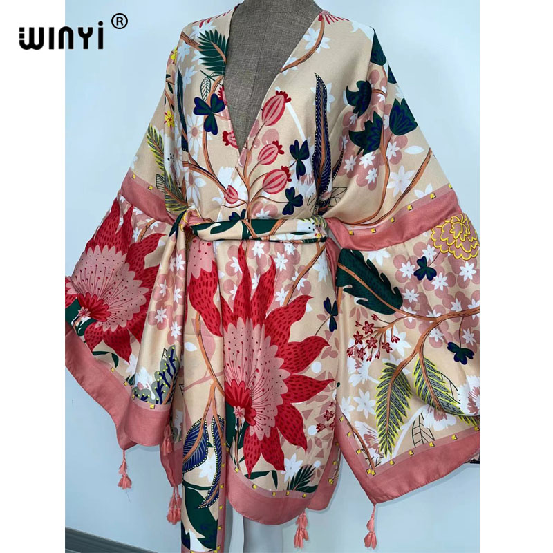 WINYI Autumn Dresses for Women - огляд і ціна Boho Summer Beach Maxi Dress
