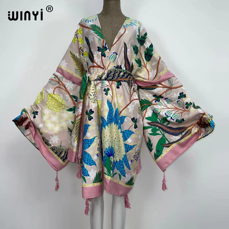 WINYI Autumn Dresses for Women - огляд і ціна Boho Summer Beach Maxi Dress