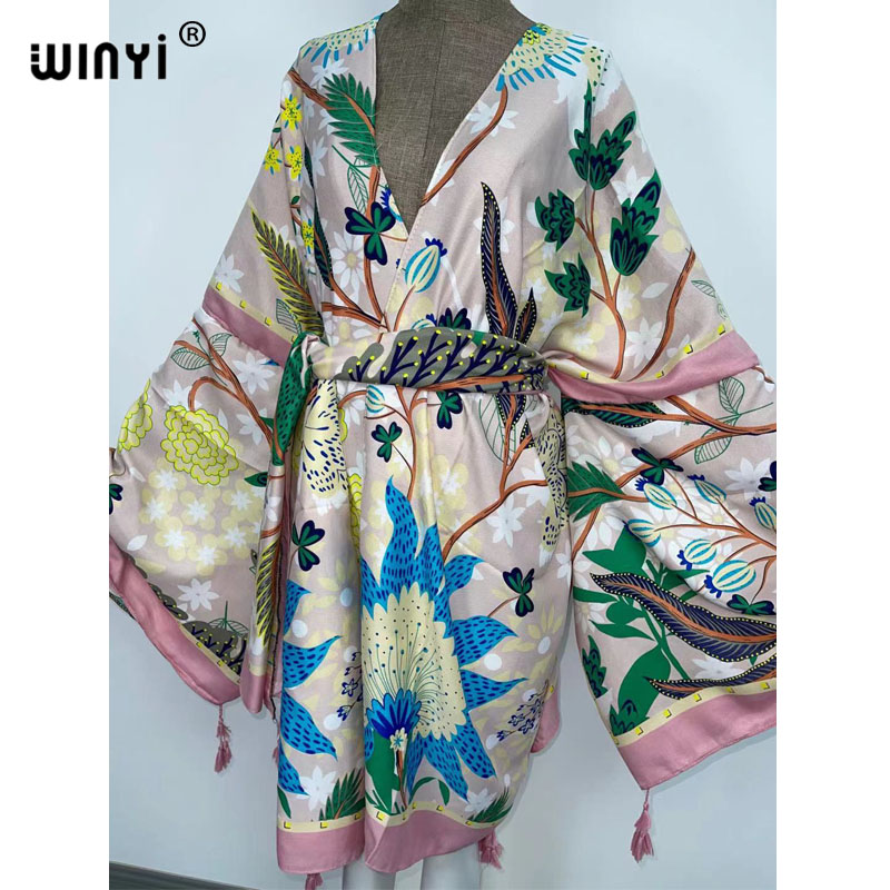 WINYI Autumn Dresses for Women - огляд і ціна Boho Summer Beach Maxi Dress