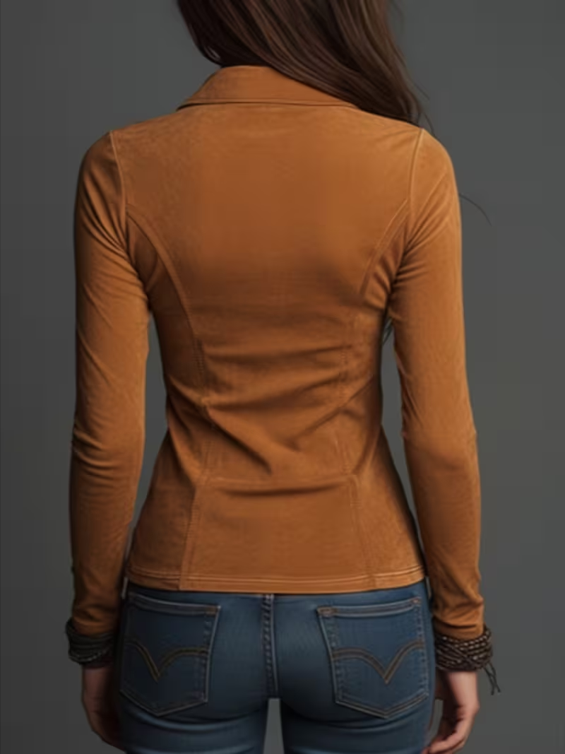Women's Slim Fit Lapel Shirt,  - огляд і ціна Blouses
