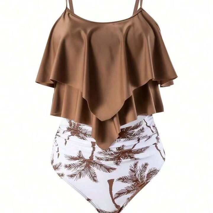 Women Bikini Ruffle Top High W - огляд і ціна Swimwear