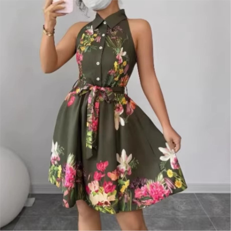 Women's Floral Dress 2026 Spri - огляд і ціна French Vintage Floral Midi Dress