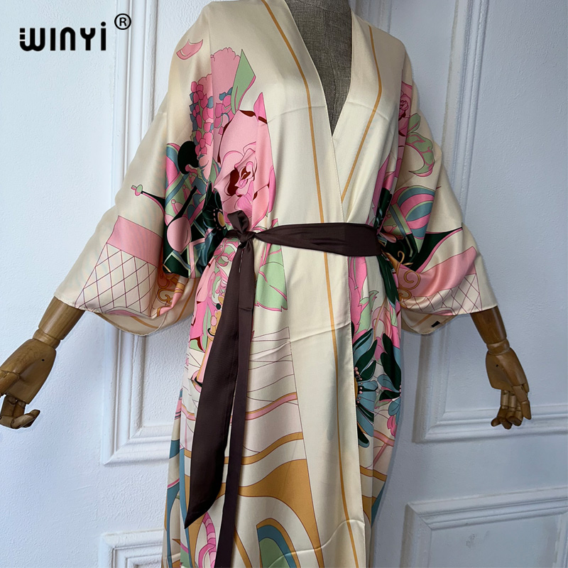 WINYI Summer Print Middle East - огляд і ціна Boho Summer Beach Maxi Dress