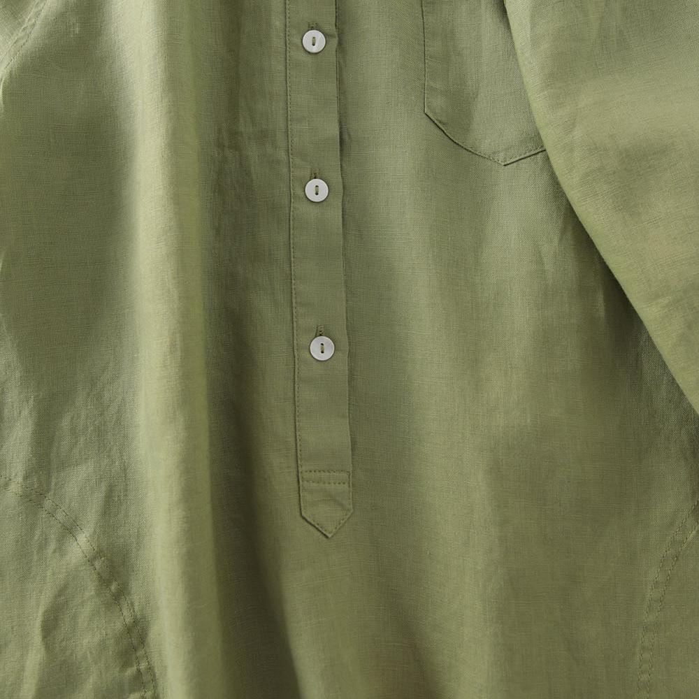 Outlet Japanese Style Linen Sh - огляд і ціна Casual Loose Linen Shirt Dress