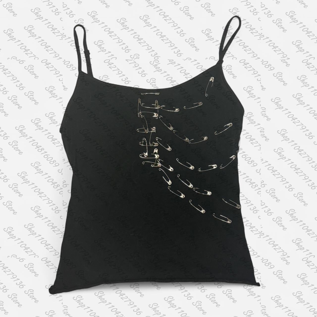 Vintage Punk Gothic Camisole T - огляд і ціна Y2K Graphic Baby Tee Crop
