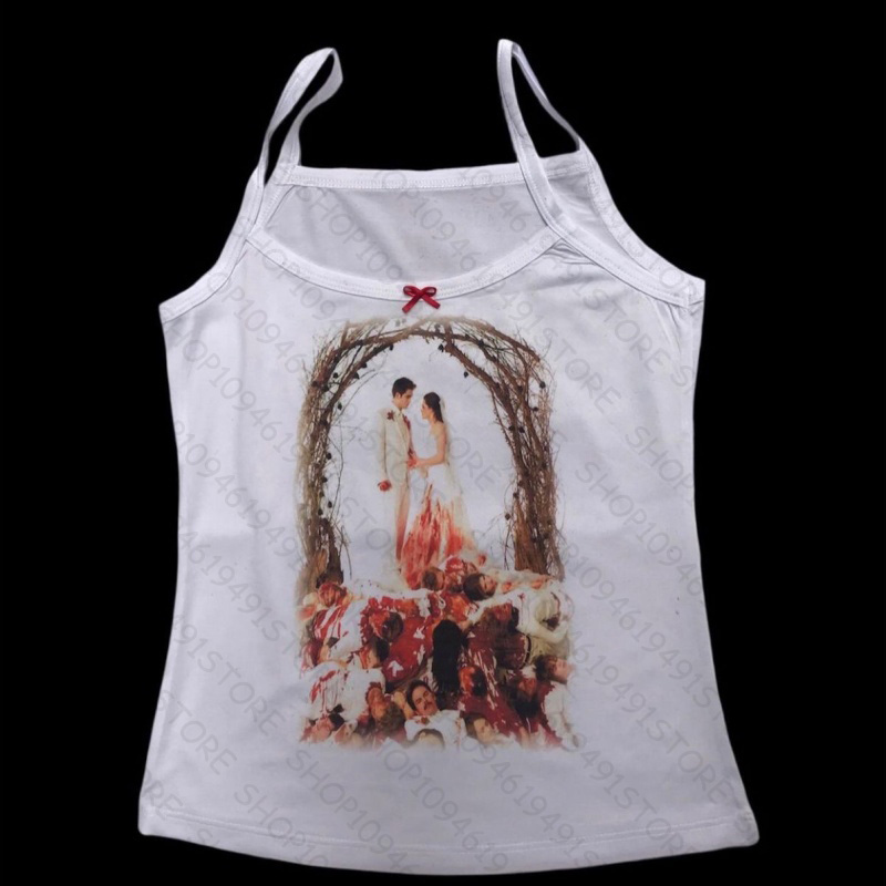 Anime Graphics Camisole Grunge - огляд і ціна Y2K Graphic Baby Tee Crop