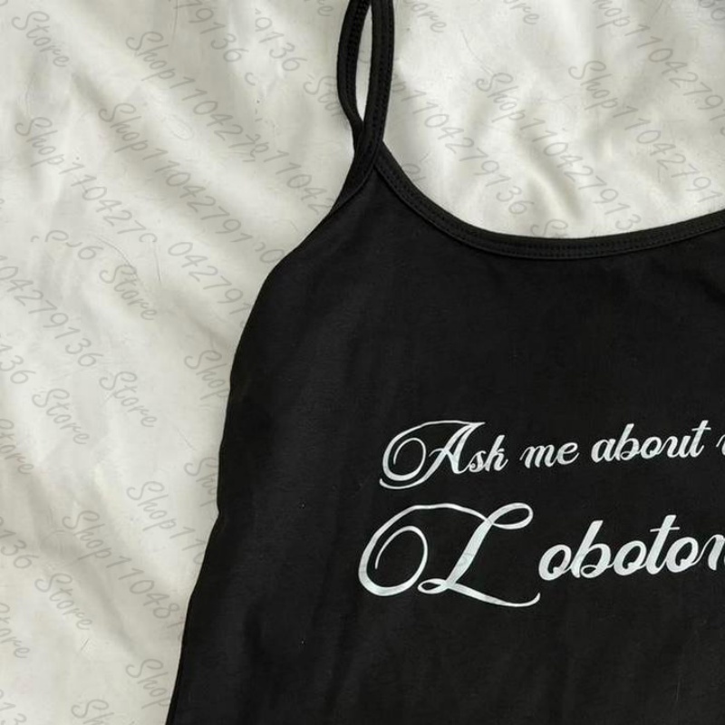 Vintage Punk Gothic Camisole T - огляд і ціна Y2K Graphic Baby Tee Crop