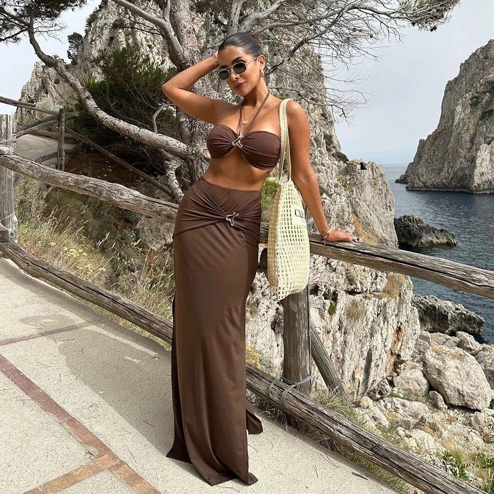 Women Sleeveless Tankini Bikin - огляд і ціна Swimwear