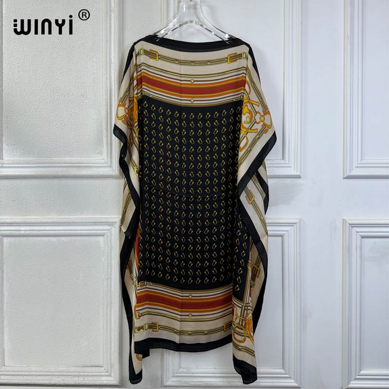 WINYI Summer Dresses Sexy Afri - огляд і ціна Boho Summer Beach Maxi Dress