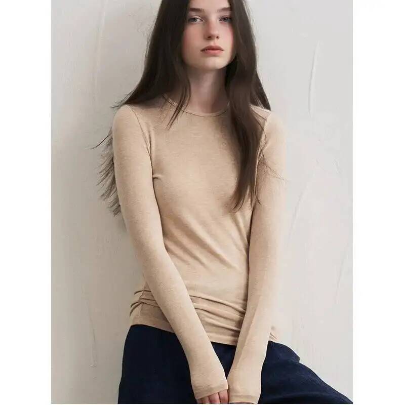 Women Cashmere Blend Long Slee - огляд і ціна Blouses