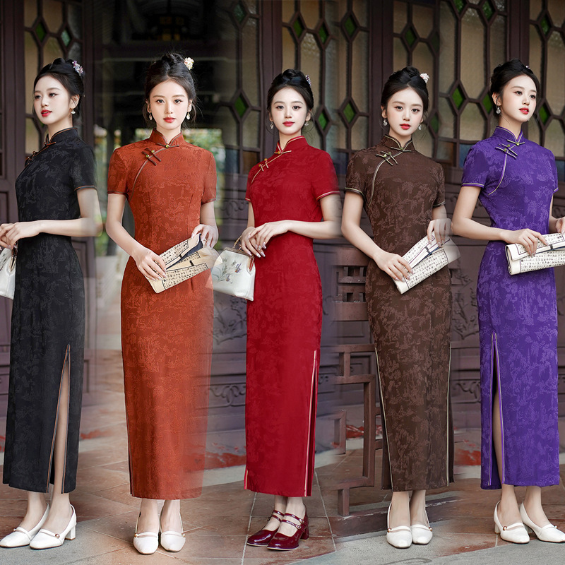 New Cheongsam Long Dress Tempe - огляд і ціна Dresses