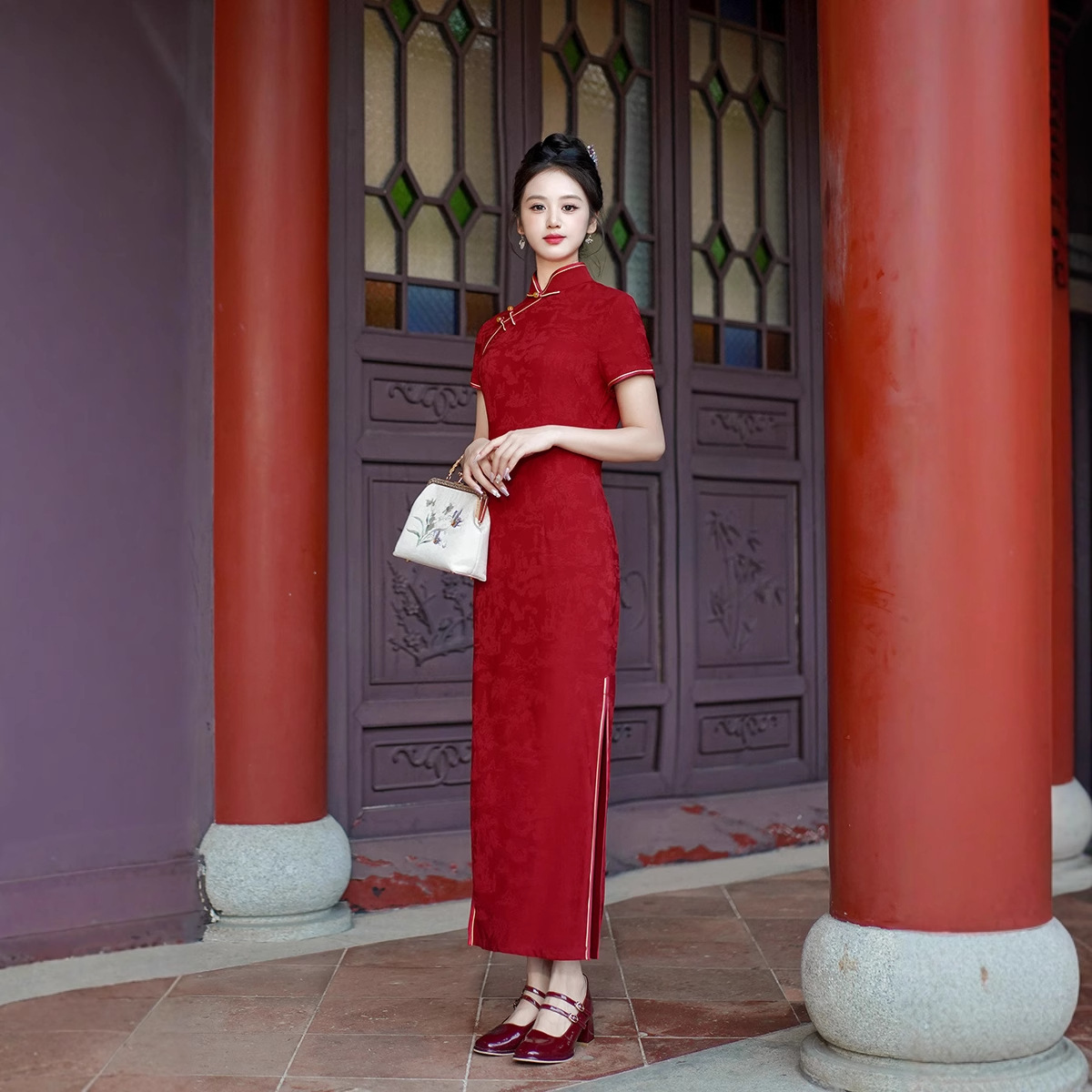 New Cheongsam Long Dress Tempe - огляд і ціна Dresses